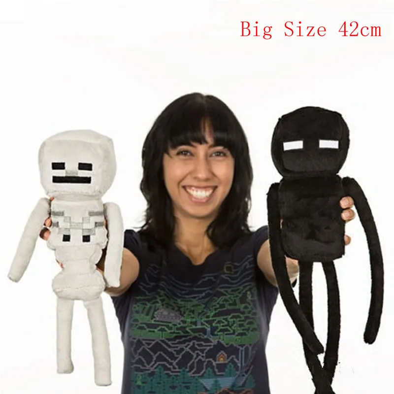 Buy 36 42cm Minecraft Game Plush Toys Skeleton