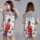 6% off! Bohemia O-Neck Short Sleeve dress Women Tropical Floral Print Summer Clothing Woman Tops Tee 2015 Free Size Save 0.42 on Bohemia O-Neck Short Sleeve dress Women Tropical Floral Print Summer Clothing Woman Tops Tee 2015 Free Size