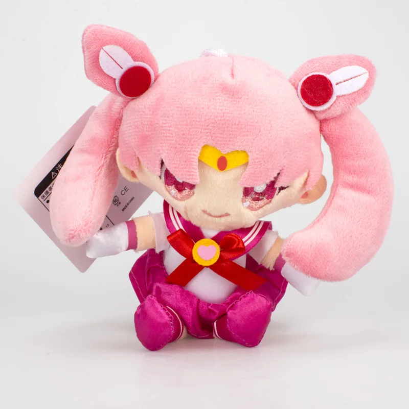 18 см аниме Сейлор Мун Tsukino Usagi Chibiusa плюшевые куклы игрушечные сумки брелок кукла