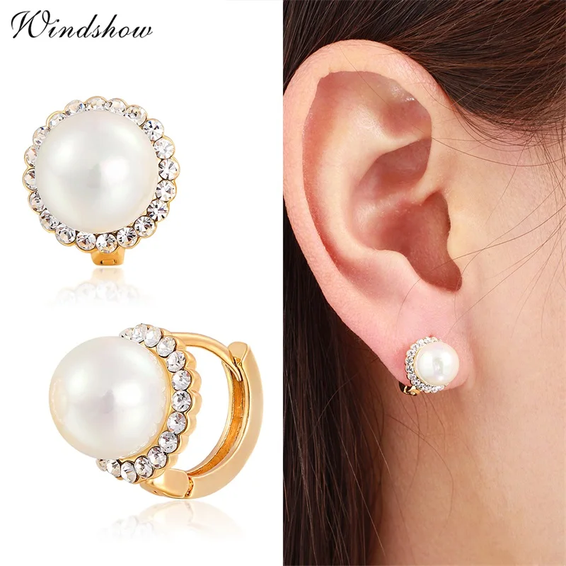 Pave CZ Pear Round Circles Huggie Mini Small Hoop Earrings For Women Girls Jewelry argola pequena boucle d'oreille|earrings kit|earring