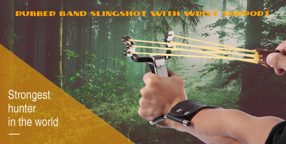 Открытый мощный камуфляж Slingshot Катапульта Каза Складные запястье слинг для страйкбола Выстрел Игры инструменты с резинками рогатки