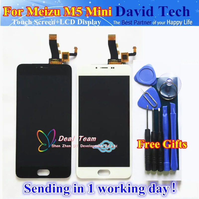 imágenes para Alta Calidad Nueva Pantalla LCD de Repuesto + Pantalla Táctil Digitalizador Para Meizu Meilan M5 mini 5 Negro/Blanco Envío Libre del Color imágenes para Alta Calidad Nueva Pantalla LCD de Repuesto + Pantalla Táctil Digitalizador Para Meizu Meilan M5 mini 5 Negro/Blanco Envío Libre del Color
