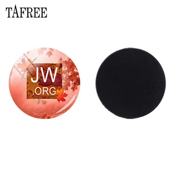 

TAFREE Jehovah's Witnesses JW.ORG Magnetic Sticker Fridge Magnet Glass Cabochon Dome Beads Jewelry Findings QF60