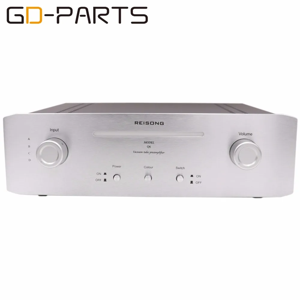 Винтажный трубный стереоусилитель Hi Fi аудио 12AX7 6Z4 6X4 Preamp Реплика Marantz 7 контуров 4