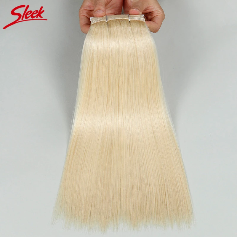 

Sleek Brazilian Yaky Straight Hair 18-25-Year-Old Girl With Healthy Hair 613# Soft&113g/Pcs Brazilian Virgin Hair 3PCS/Lot