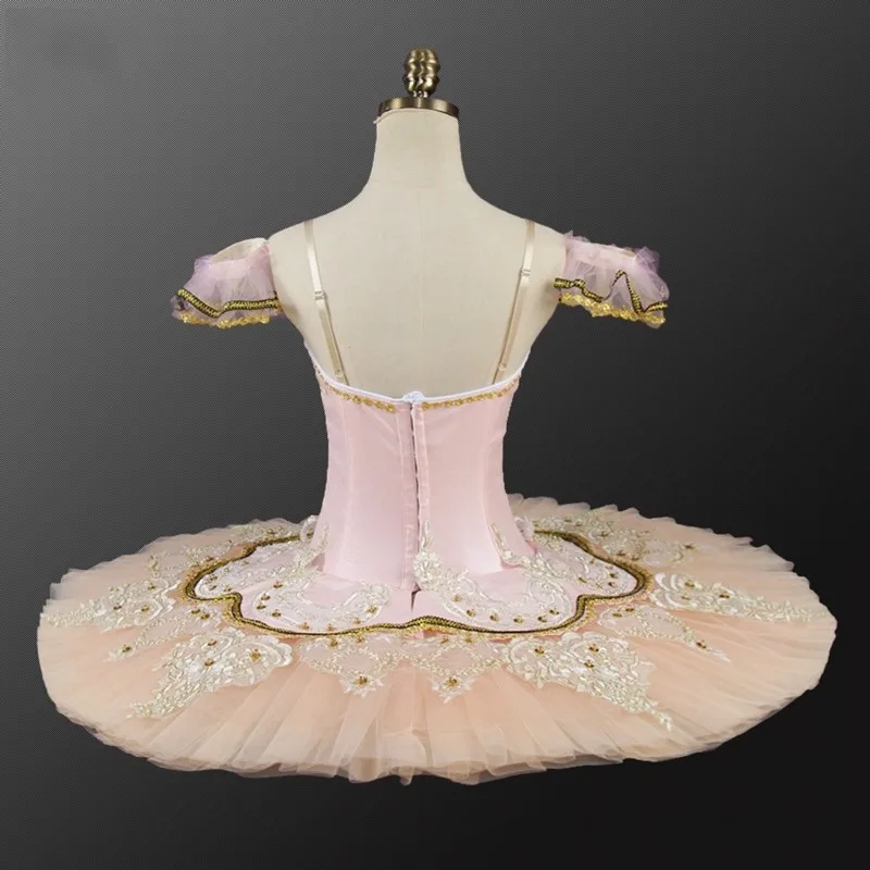 Peach-Fairy-professional-ballet-tutu-pink-adult-Performance-Tutu-ballet-pancake-costumes-nutracker-ballet-tutu-nude (2)_conew1