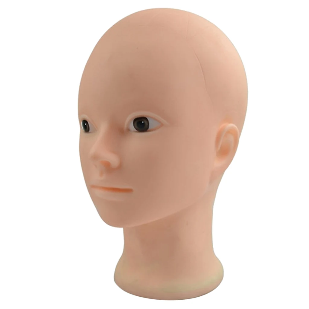 Perfeclan Silicone Makeup Cosmetology Training Mannequin Practice Head Model