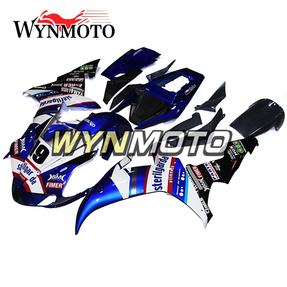 

Complete Fairings Kit For Yamaha YZF1000 R1 Year 2002-2003 02 03 Injection ABS Plastics Cowlings White Blue Bodywork Covers New