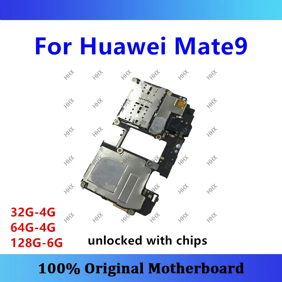 Оригинальная материнская плата mate 9 для huawei mate 9, материнская плата 32G-4G 64G-4G 128G-6G, материнская плата, материнская плата на базе Android, полностью протестированная карта