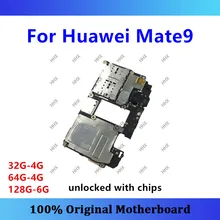 Оригинальная материнская плата mate 9 для huawei mate 9, материнская плата 32G-4G 64G-4G 128G-6G, материнская плата, материнская плата на базе Android, полностью протестированная карта