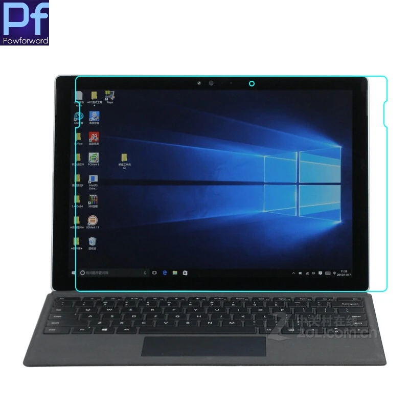 С уровнем твердости 9 H 0,3 мм для microsoft Surface Pro 4 Pro4 12," закаленное Стекло пленка Tablet PC взрывозащищенный Экран Защитная крышка