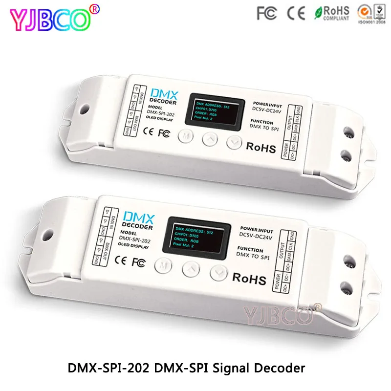 DMX-SPI-202 DMX TO SPI Decoder WS2811/WS2812/WS2812B/TM1804/WS2801/LPD6803/LPD8806/1903 led controller for led strip tape Ribbon цена DMX-SPI-202 DMX TO SPI Decoder WS2811/WS2812/WS2812B/TM1804/WS2801/LPD6803/LPD8806/1903 led controller for led strip tape Ribbon цены онлайн