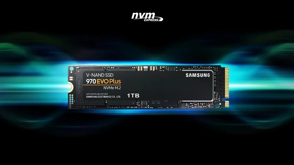 Samsung Ssd M.2 1 ТБ 250gb 500gb 970 Evo Plus Nvme Внутренний твердотельный диск Жесткий диск M2 2280 Mlc Pcie Gen 3,0X4, Nvme 1,3