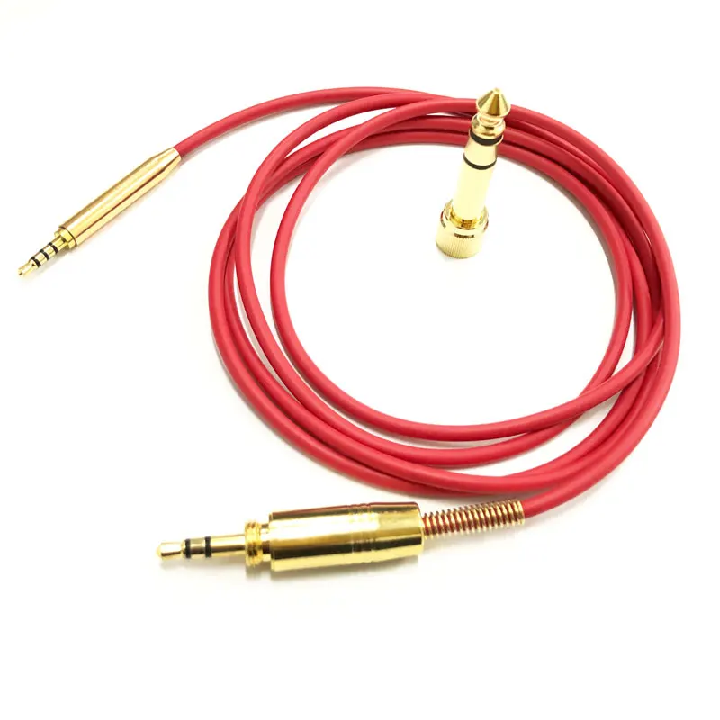 Высококачественный Hifi аудио ткацкий кабель для Bose QC25 QC35 OE2i OE2 AE2 SoundTrue Soundlink наушники провода с адаптером 6,5