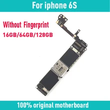 Оригинальная разблокированная материнская плата 4,7 дюйма для iphone 6s с сенсорным ID, для iphone 6s логические платы с чипами, 16 ГБ/64 Гб/128 ГБ