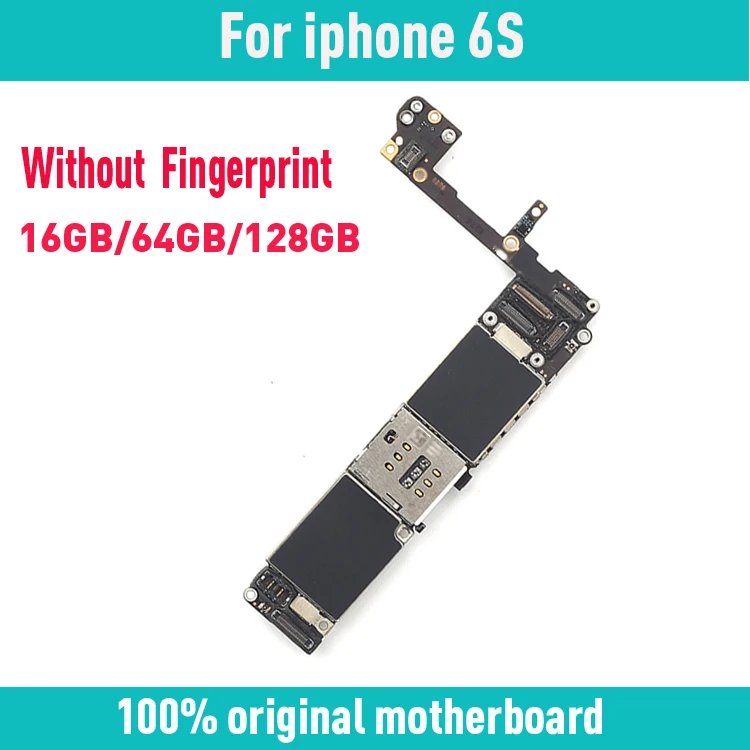 

Original unlocked for iphone 6S 4.7inch Motherboard without Touch ID,for iphone 6s Logic boards with Chips,16gb / 64gb / 128gb