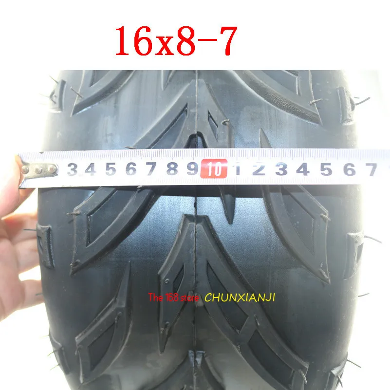 Высокая производительность 16X8-7 Kart автозапчасти 7 7 дюймов шины atv 16X8-7 16*8-7 шоссе Шины износостойкие колеса шины