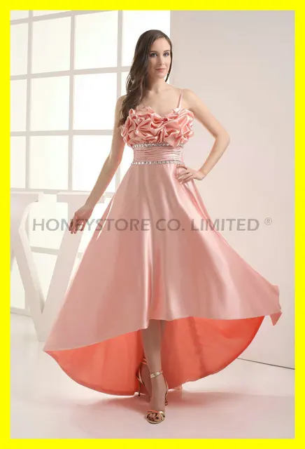 Orange Emo Prom Dresses