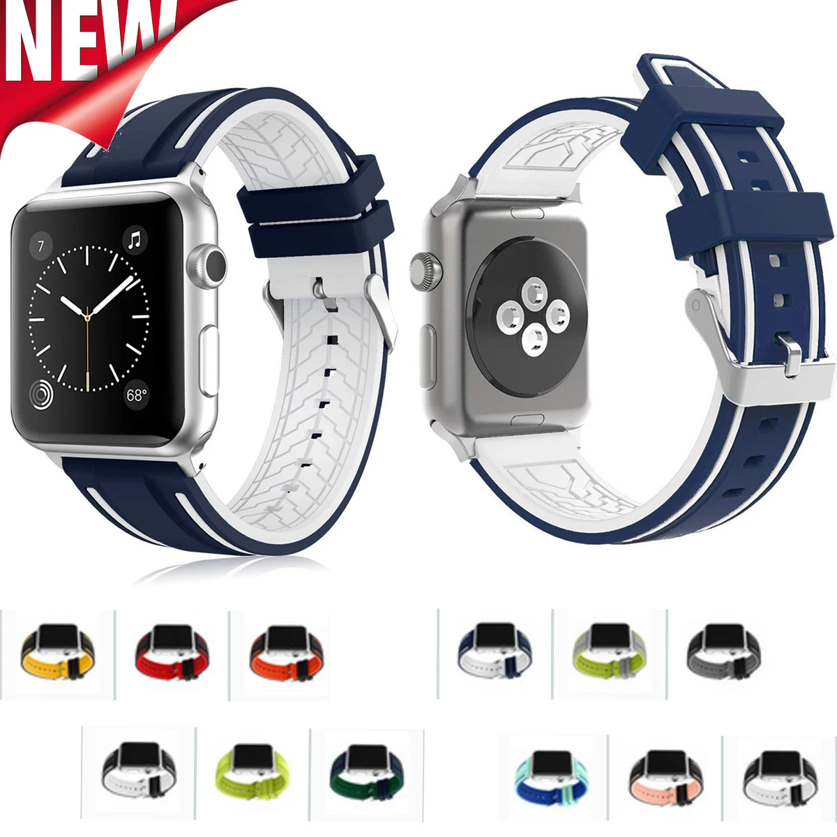 Ремешок для Apple Watch 38 мм 42 Series1 2 3 наручных часов IWatch модель Sports Новый стиль