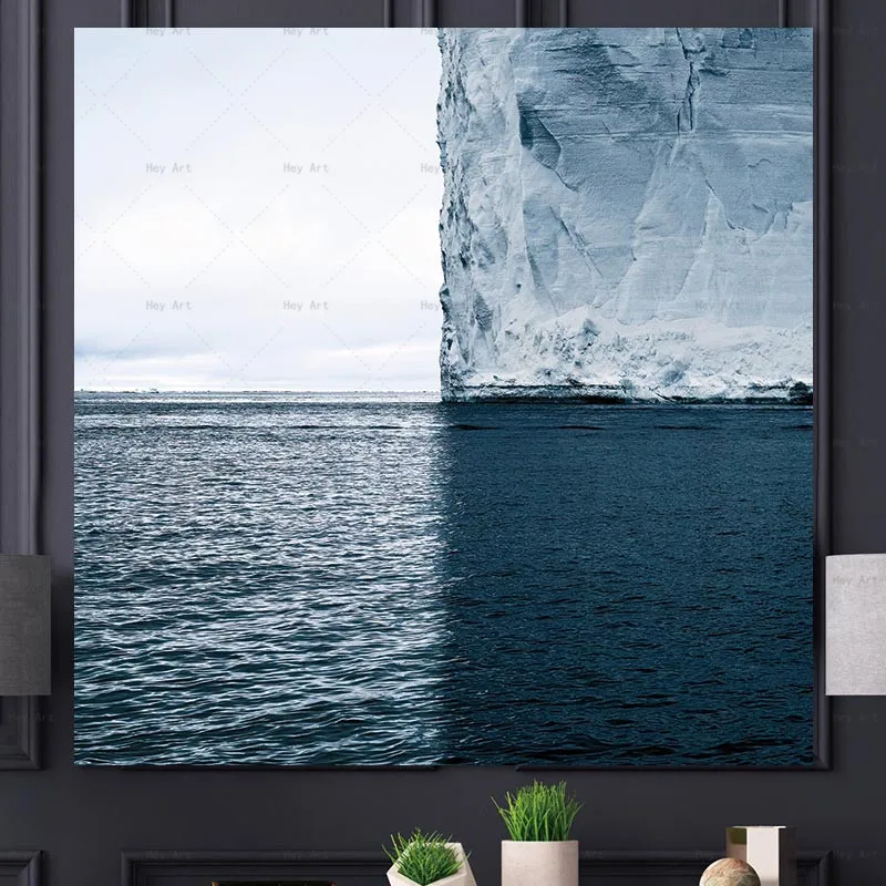 Wall Art Pictures Frameless printing sea abstract art print on canvas painting poster for living room Wall Art Pictures Frameless printing sea abstract art print on canvas painting poster for living room