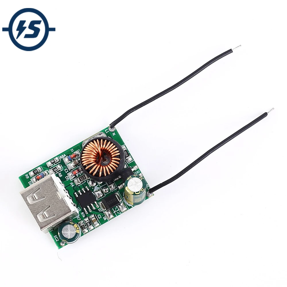 

Step Down Buck Converter Stabilizer Module 12V 24V 48V 60V 72V to 5V 2A DC-DC Dual USB Power Supply Charger