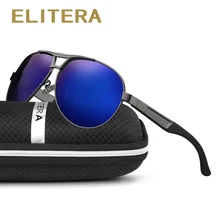 ELITERA, мужские солнцезащитные очки, поляризационные очки, мужские очки, аксессуары, солнцезащитные очки для мужчин, для вождения, рыбалки
