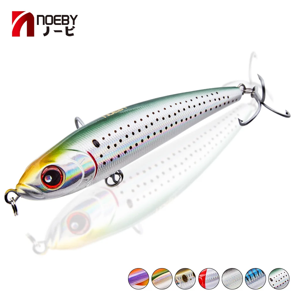 Noeby قلم رصاص إغراء المتذبذب stickbaits Leurr البحر الصيد إغراء 3 أحجام 8 الألوان المتاحة VMC هوك ل باس جثم بايك الصيد Noeby قلم رصاص إغراء المتذبذب stickbaits Leurr البحر الصيد إغراء 3 أحجام 8 الألوان المتاحة VMC هوك ل باس جثم بايك الصيد