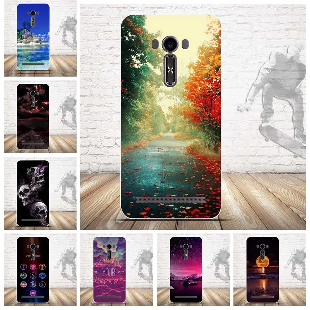 

For Asus Zenfone 2 Laser ZE550KL Cover 5.5'' 3D Relief TPU Soft Case for Asus Zenfone 2 Laser ZE550KL ZE551KL Z00LD Phone Case