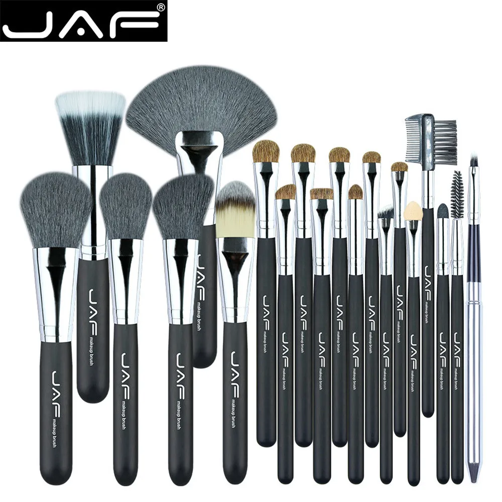 JAF 20 Pcs Makeup Brush Set Professional Face Cosmetics Blending Brush Tool Makeup Brush Set Dropship