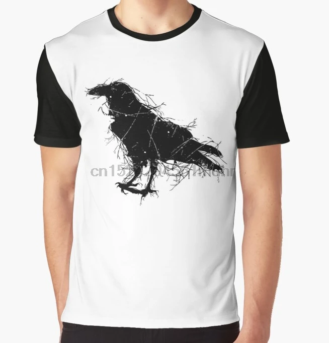 Мужская футболка с принтом рисунком Rabenkr_he wilder Kr_henvogel женская | одежда