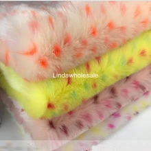 Ткань искусственный мех, кроличий мех цвет жаккард имитация кроличьего меха войлочная ткань, 160 см* 91 см(один ярд)/шт