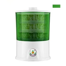 HIMOSKWA, 220 В, домашний, сделай сам, 2 слоя/3 слоя, автоматический Электрический проращиватель семян овощей, ведро для роста рассады