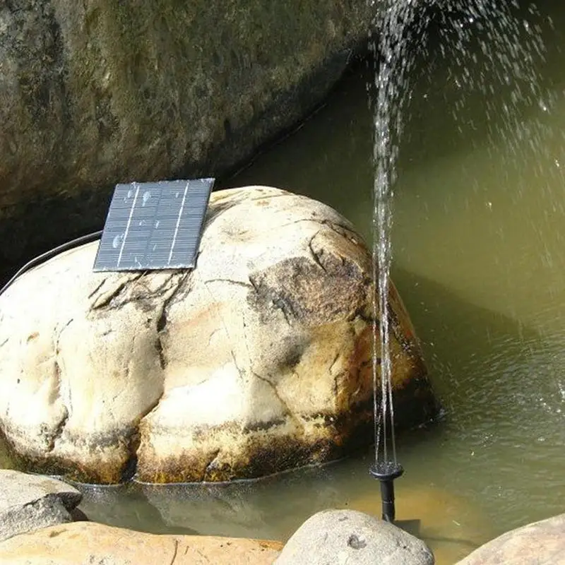 Солнечный водяной насос фонтана панель комплект бассейн Сад рыба пруд водяной насос аквариум Бесщеточный Водяной насос солнечный фонтан