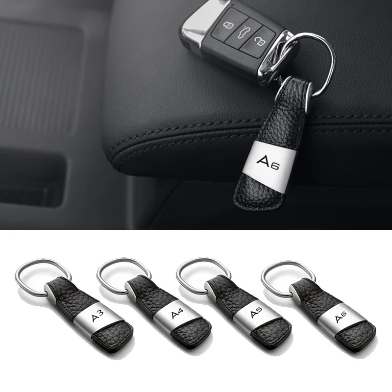Брелок автомобильный для Audi A3 A4 B6 B8 B7 B5 A6 C5 C6 A5 Q5 TT 8P 8V 8L Q7 Q3 A7 80 100 S line Quattro S3 S4 S5 S6