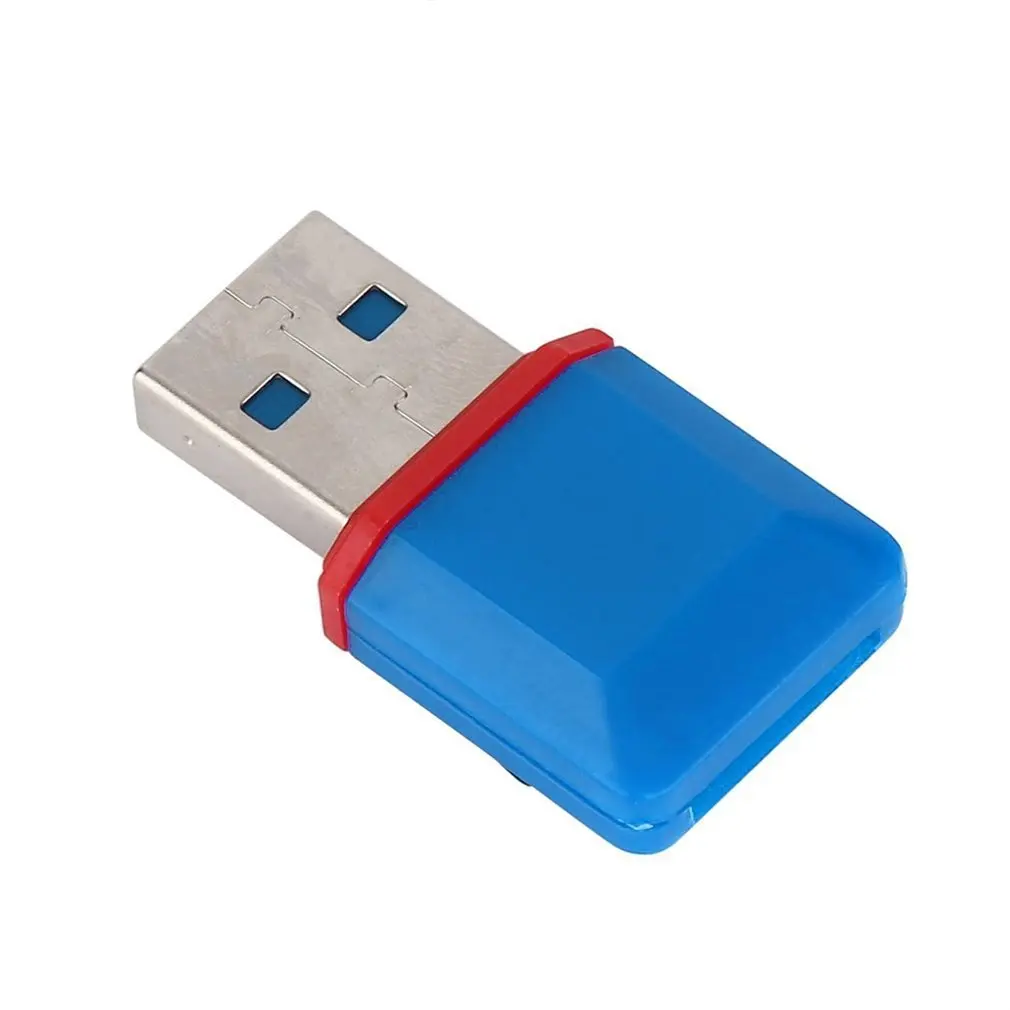 Портативный Алмазный USB 2,0 высокоскоростной T-Flash TF кард-ридер адаптер для настольного ноутбука поддержка 128 МБ-32 Гб