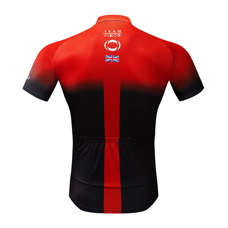 New INEOS Team Summer Cycling Jersey Set Breathable Team Racing Sport Bicycle Jersey Men Cycling Clothing Short Bike Jersey