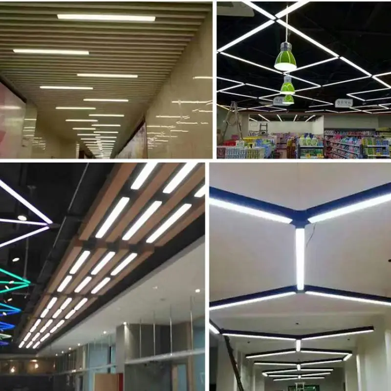 SVITZ Подгонянный деревянный зернистый LED подвесной светильник алюминиевый