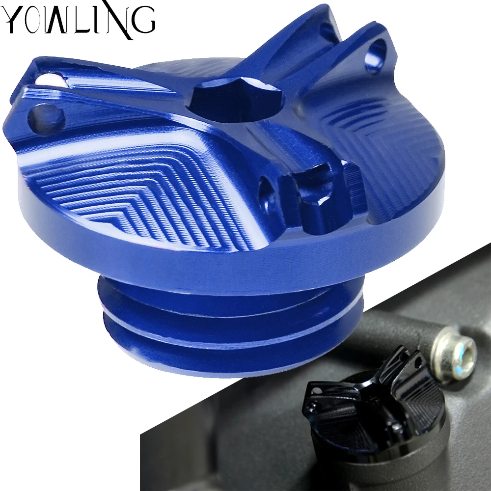 

M20*2.5 Motorcycle Engine Oil Filter Cup Plug Cover Screw For YAMAHA YZF R1 R3 R6 YZFR1 YZFR3 YZFR6 CNC Aluminum Accessories