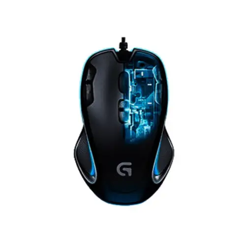 Logitech G300S игровая мышь 2500 dpi эргономичная Проводная оптическая компьютерная геймерская мышь