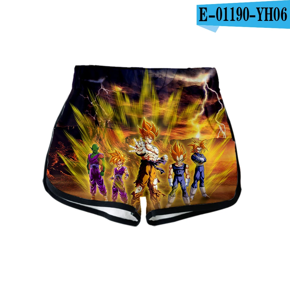 picture color Dragon Ball, новинка, 3d принт, хип-хоп, высокое качество, летние модные женские повседневные шорты Harajuku, лидер продаж, шорты высокого качества для девочек - Color: picture color