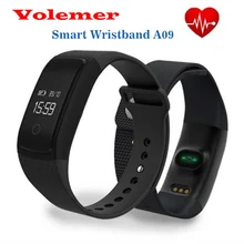 Умный Браслет A09 Браслет Heart Rate Monitor Фитнес Tracker Артериального Давления Умный браслет Для IOS Android телефон Pedomet браслет
