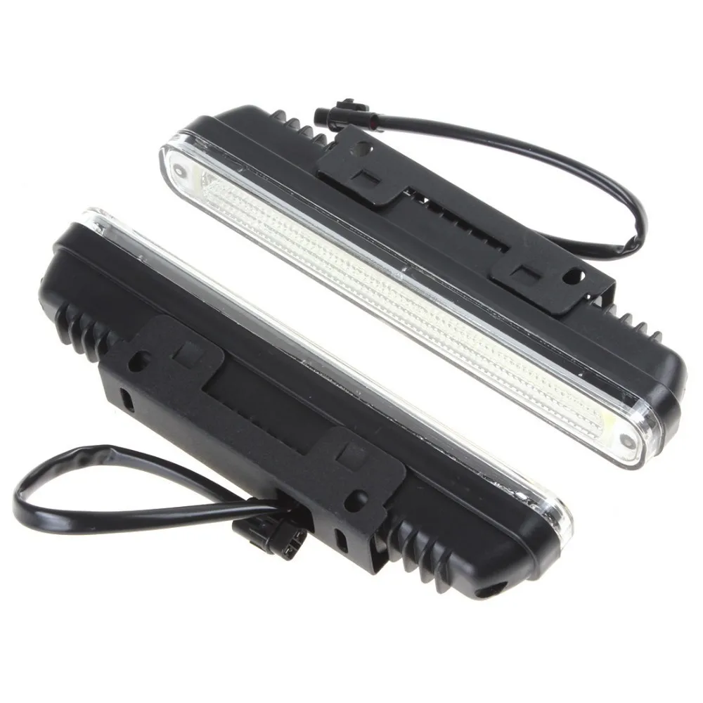 

2pcs 20cm super white COB LED Daytime Running Light Led Car Waterproof Universal DRL Auto Driving Lamp for Universal Car