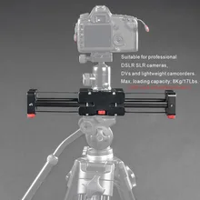 Compact Retractable Track Dolly Slider 50cm Rail Shooting Video Stabilizer 86cm Actual Sliding Distance