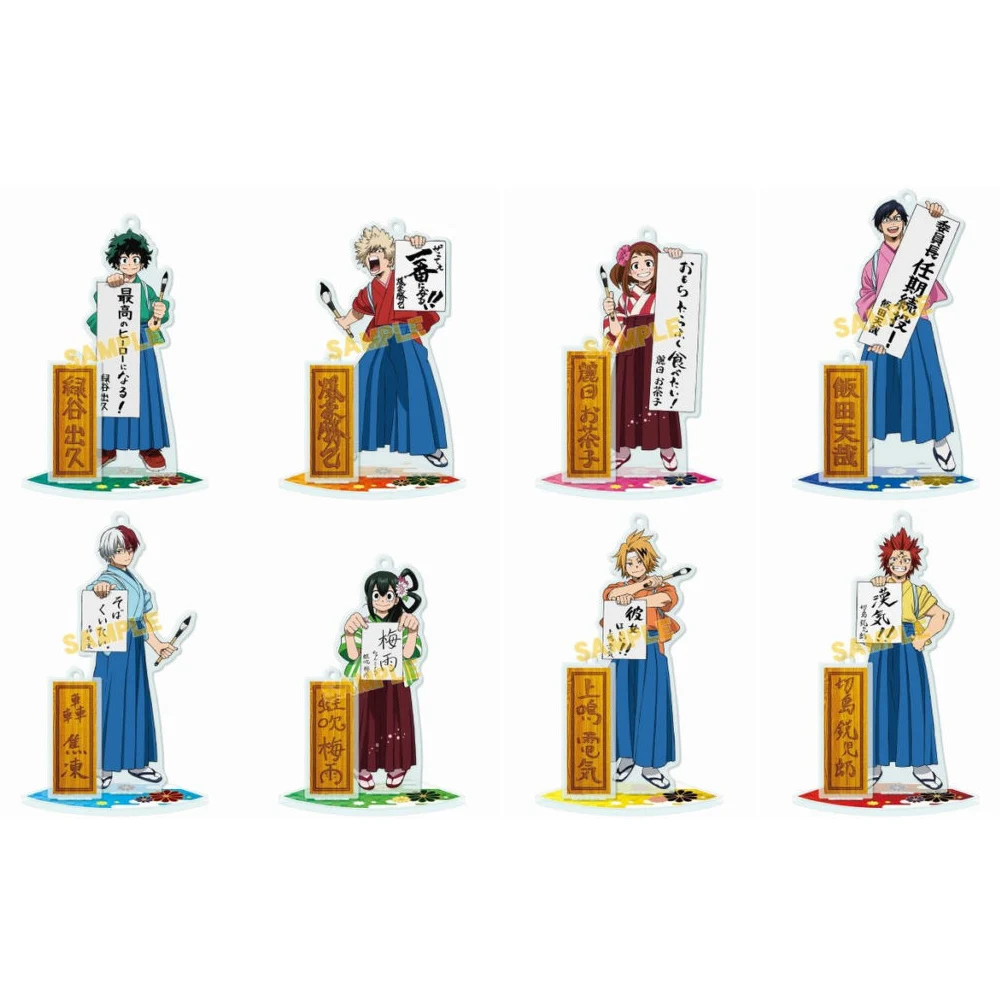 Акриловый стенд My Hero academic Boku No Midoriya DEKU Bakugou Uraraka TODOROKI SHOTO Tsuyu Denki Eijiro|Игровые фигурки