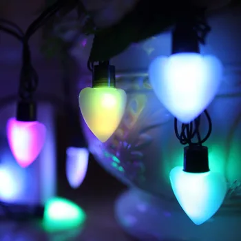 

5M LOVE Fairy String Lights Lamps LED Copper Wire Holiday waterproof Outdoor garden party wedding decoration led string