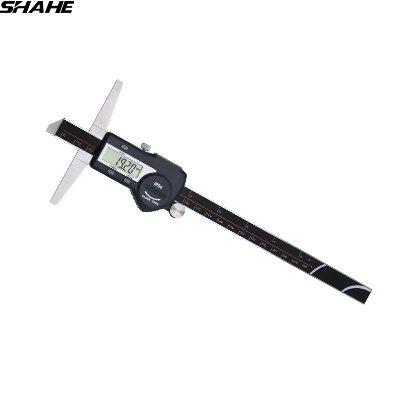 

shahe 0-200 mm 0.01 mm digital caliper stainless steel vernier caliper paquimetro digital depth gauge tool measurement