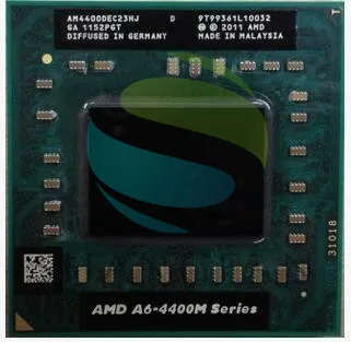 Двухъядерный процессор AMD A6-4400M 2,7 Ghz A6 4400M AM4400DEC23HJ Socket FS1 A6-Series