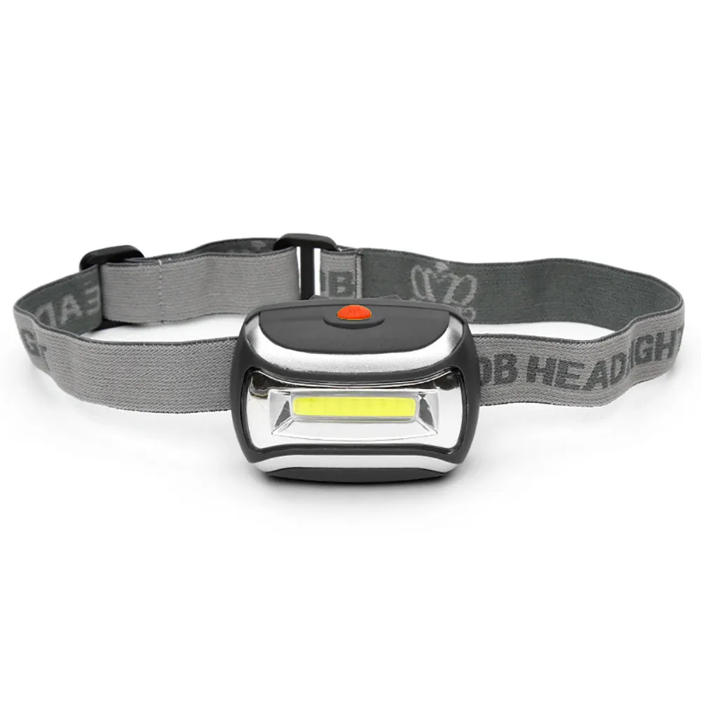 

Mini waterproof plastic 600Lm LED head lamp head lamp flashlight flashlight camping hiking fishing #T1