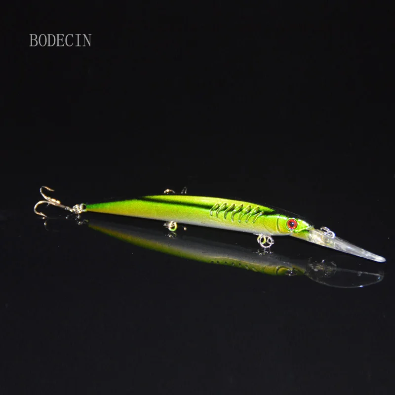 5PCS Wobbler Minnow Baits Fishing Lures 165mm 14.8g Hard Artificial Fake Bait Crankbait For Fish Lure  Pesca Tackle With Hooks (4)