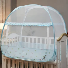 Детская кроватка для младенца москитная сетка детская кровать анти-москитная сетка детская спальная кровать сетки игровой тент От 0 до 2 лет